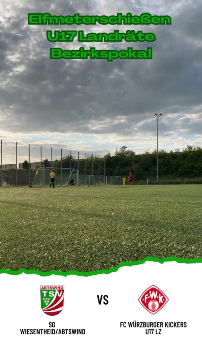 (SG) Abtswind/Wiesentheid - FC Würzburger Kickers U17 LZ, 6-7