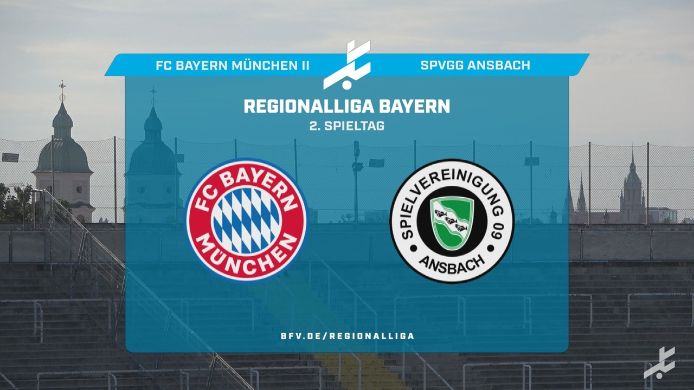 FC Bayern München II - SpVgg Ansbach, 2:2