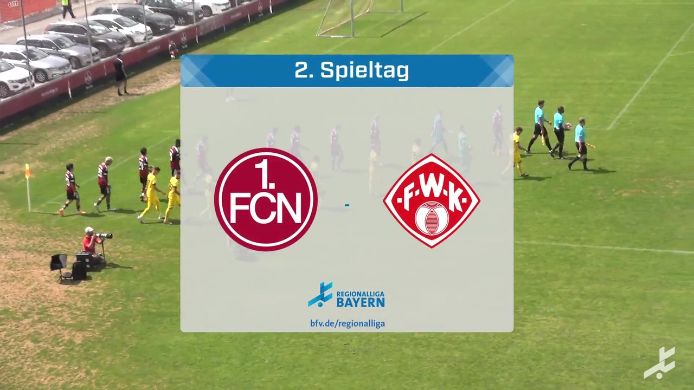 1. FC Nürnberg II - FC Würzburger Kickers, 2:0