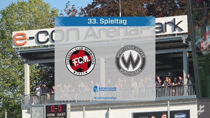 FC Memmingen - SV Wacker Burghausen, 0:3