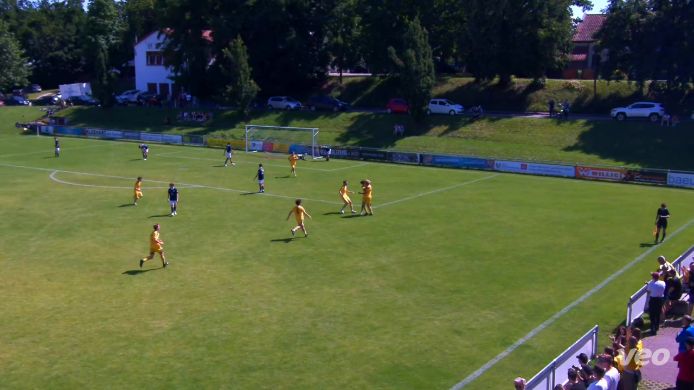 Das 0:1 für den FC Fürstenzell, 0:1