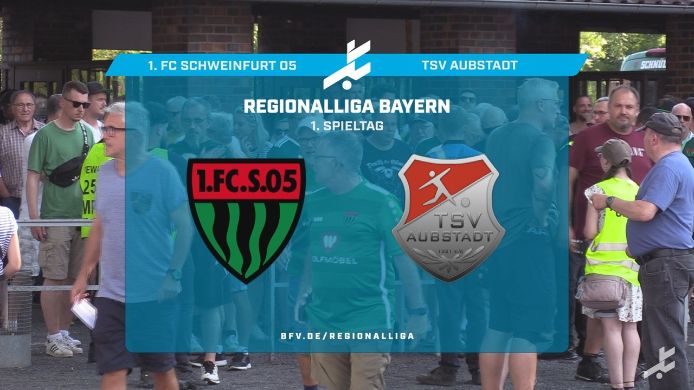 1. FC Schweinfurt 05 - TSV Aubstadt, 2:0