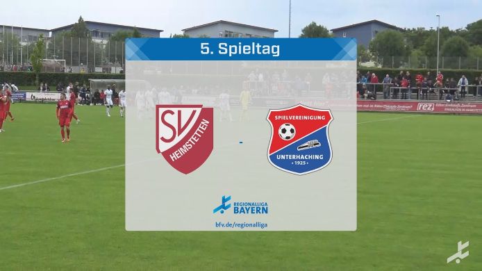 SV Heimstetten - SpVgg Unterhaching, 0:2