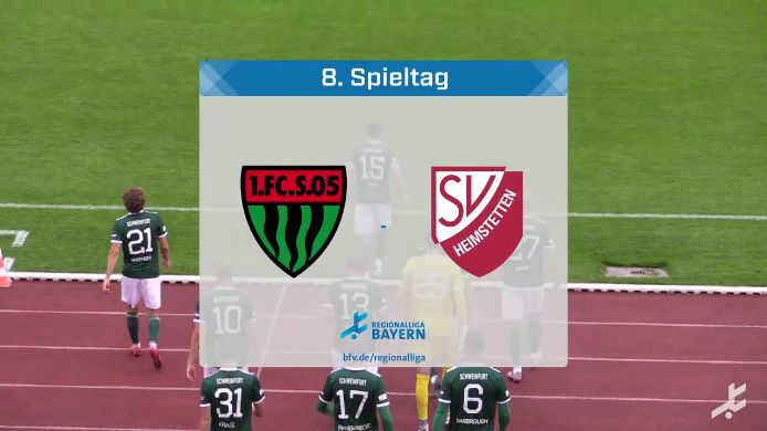 1. FC Schweinfurt 05 - SV Heimstetten, 4:0
