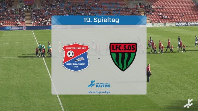 SpVgg Unterhaching - 1.FC Schweinfurt 05, 4:3