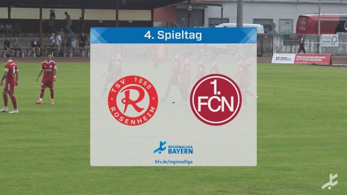 TSV 1860 Rosenheim - 1. FC Nürnberg II, 1:0