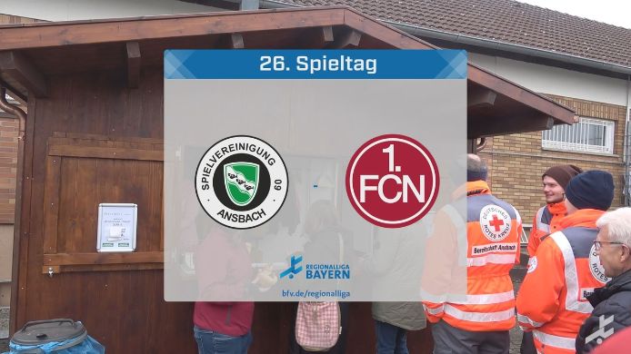 SpVgg Ansbach - 1. FC Nürnberg II, 0:1