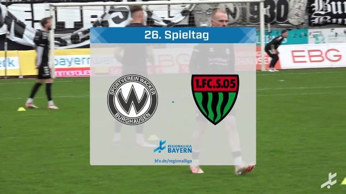 SV Wacker Burghausen - 1. FC Schweinfurt 05, 2:0