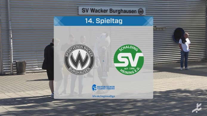 SV Wacker Burghausen - SV Schalding-Heining, 3:0