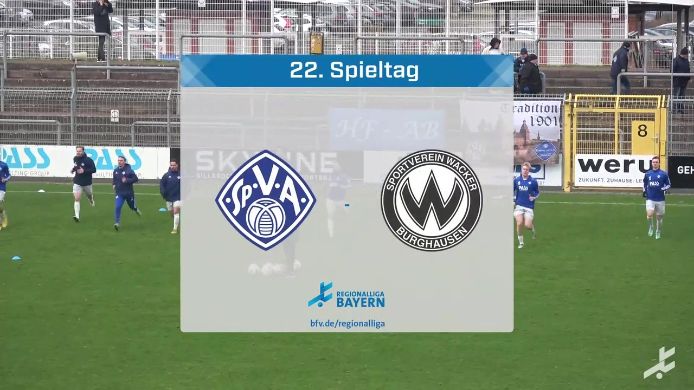 SV Viktoria Aschaffenburg - SV Wacker Burghausen, 1:1
