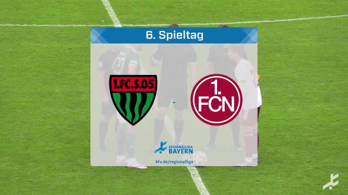 1. FC Schweinfurt 05 - 1. FC Nürnberg II, 1:1
