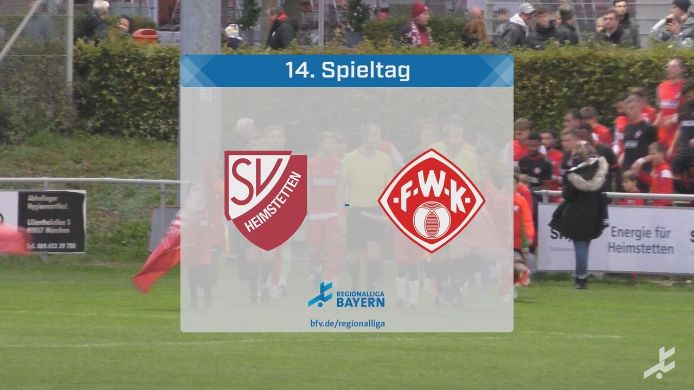 SV Heimstetten - FC Würzburger Kickers, 0:3