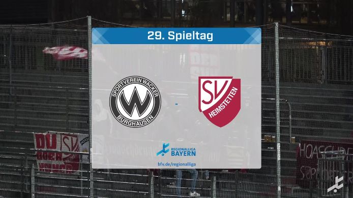 SV Wacker Burghausen - SV Heimstetten, 1:0