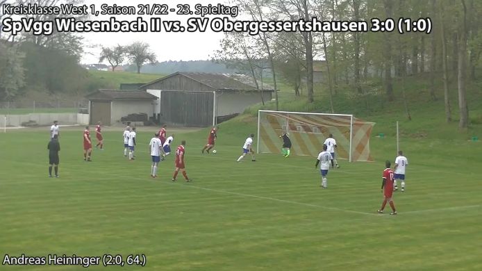 SpVgg Wiesenbach 2 - SV Obergessertshausen, 3-0