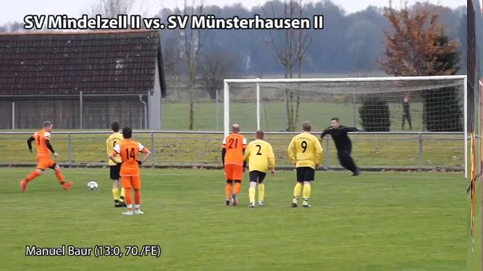 SV Mindelzell 2 - SV Münsterhausen 2, 13-0
