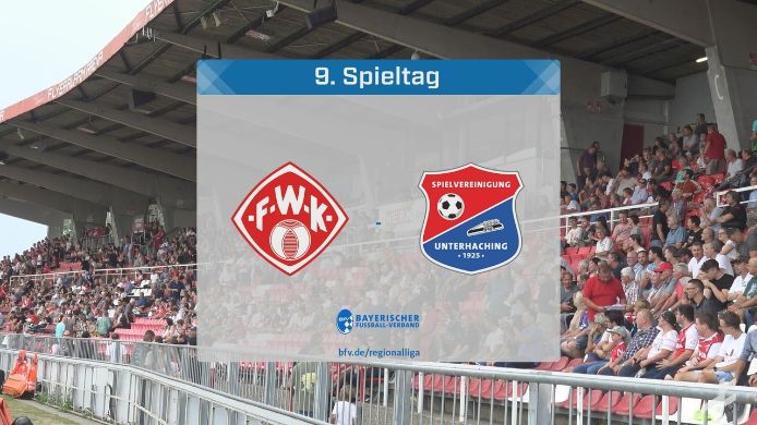 FC Würzburger Kickers - SpVgg Unterhaching