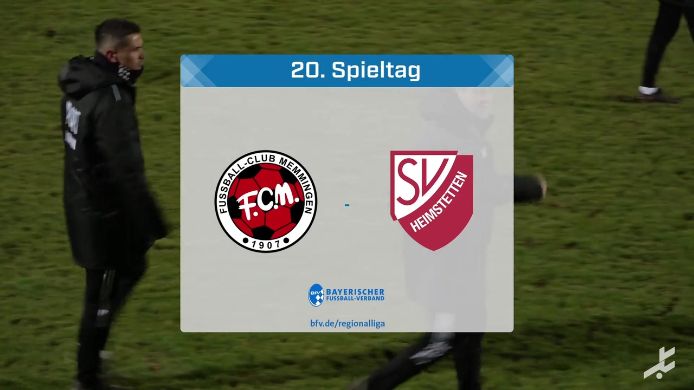 FC Memmingen - SV Heimstetten