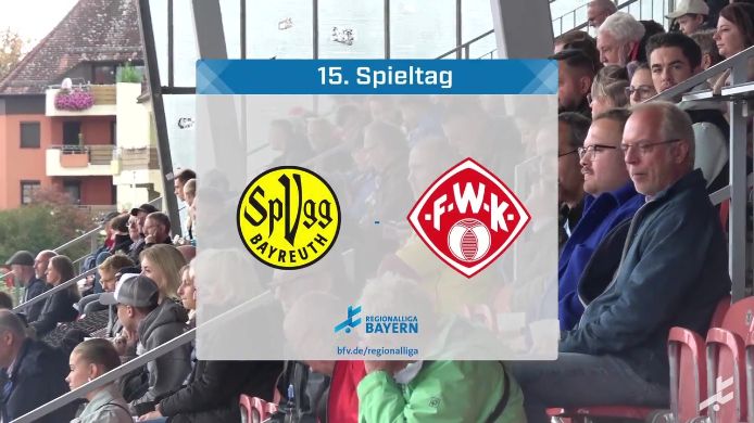 SpVgg Bayreuth - FC Würzburger Kickers, 1:2