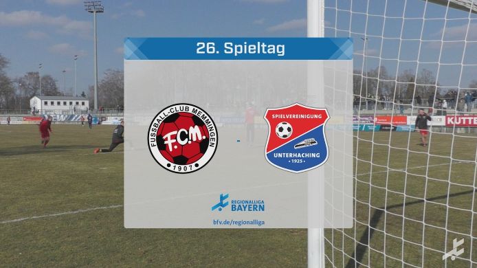 FC Memmingen - SpVgg Unterhaching