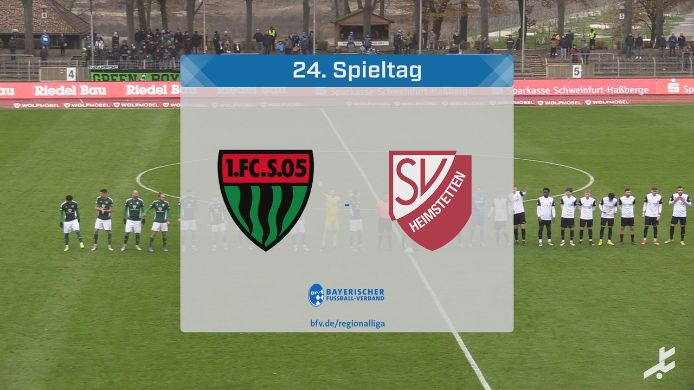 1. FC Schweinfurt 05 - SV Heimstetten, 2:0