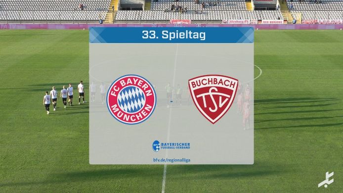 FC Bayern München II - TSV Buchbach; 1:0