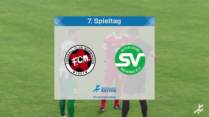 FC Memmingen - SV Schalding-Heining, 3:1