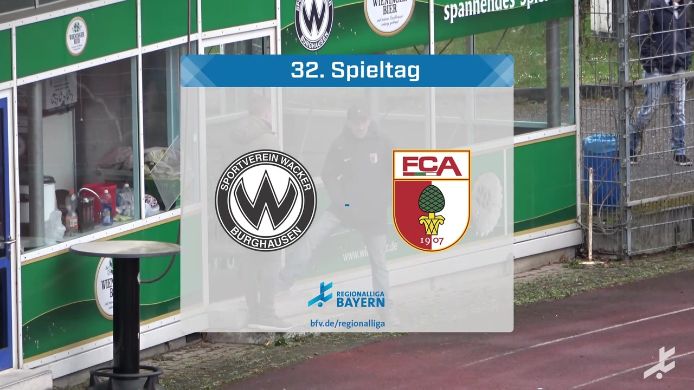 SV Wacker Burghausen - FC Augsburg II; 4:1