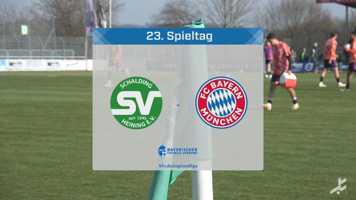 SV Schalding-Heining - FC Bayern München II, 1:1