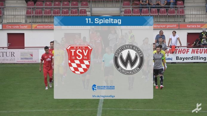 TSV Rain/Lech - SV Wacker Burghausen, 0:2