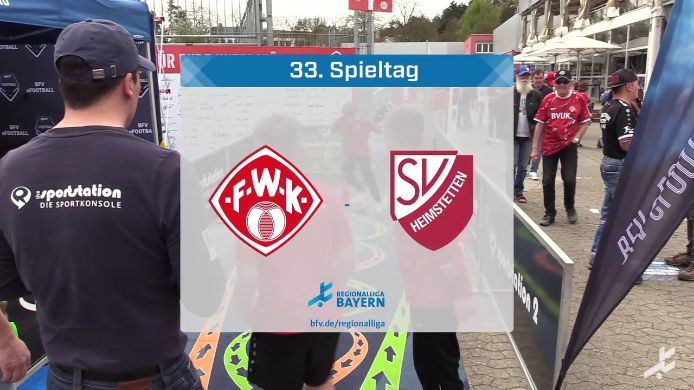 FC Würzburger Kickers - SV Heimstetten, 3:0