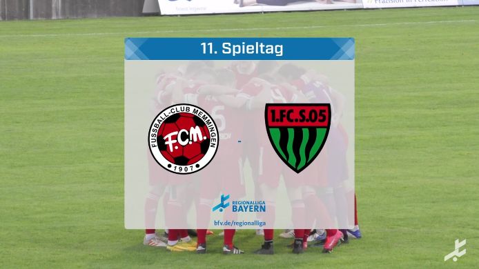 FC Memmingen - 1. FC Schweinfurt 05, 1:0
