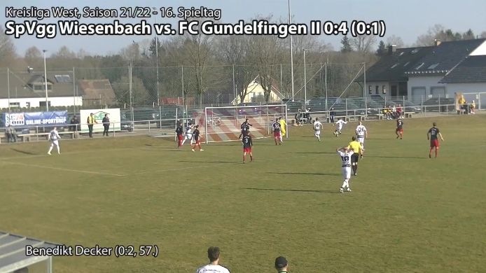 SpVgg Wiesenbach - FC 1920 Gundelfingen II, 0-4
