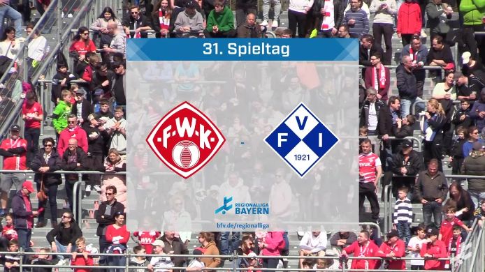 FC Würzburger Kickers - FV Illertissen, 1:1
