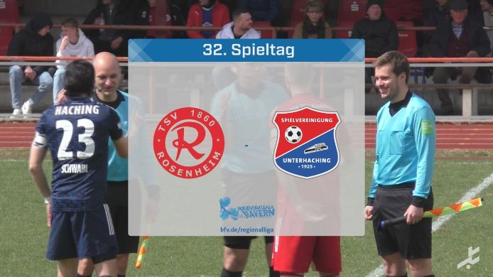 TSV 1860 Rosenheim - SpVgg Unterhaching; 1:3