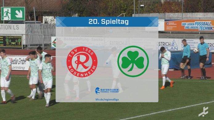 TSV 1860 Rosenheim - SpVgg Greuther Fürth II, 1:0