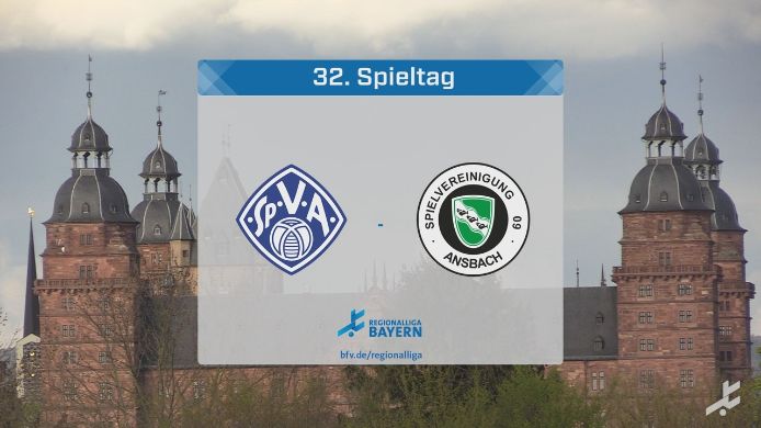 SV Viktoria Aschaffenburg - SpVgg Ansbach, 1:1