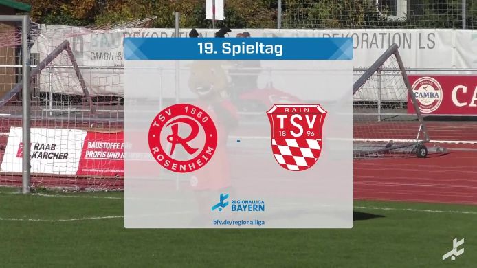 TSV 1860 Rosenheim - TSV Rain/Lech, 1:0