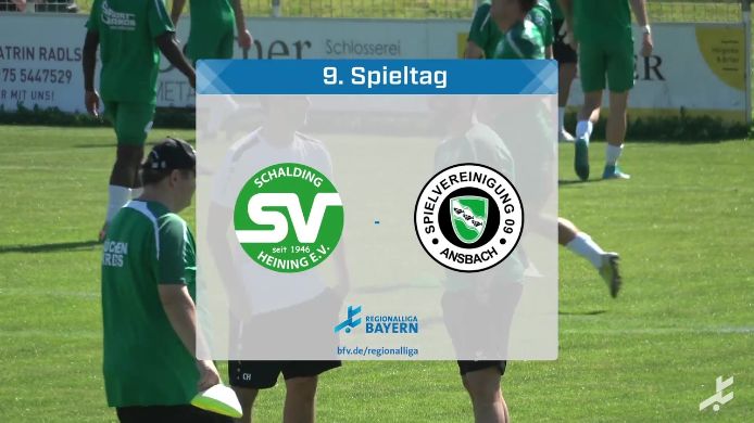 SV Schalding-Heining - SpVgg Ansbach, 5:0