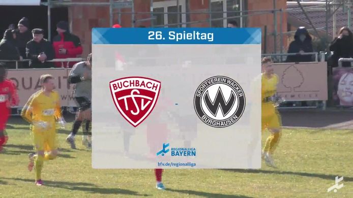 SV Wacker Burghausen in bestechender Rückrundenform gegen TSV Buchbach