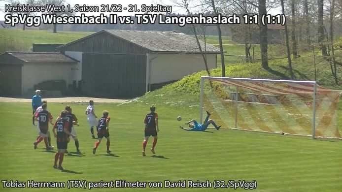 SpVgg Wiesenbach 2 - TSV Langenhaslach, 1-1