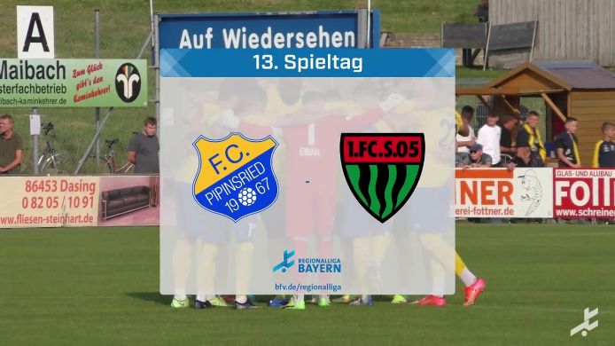 FC Pipinsried - 1. FC Schweinfurt 05, 2:2