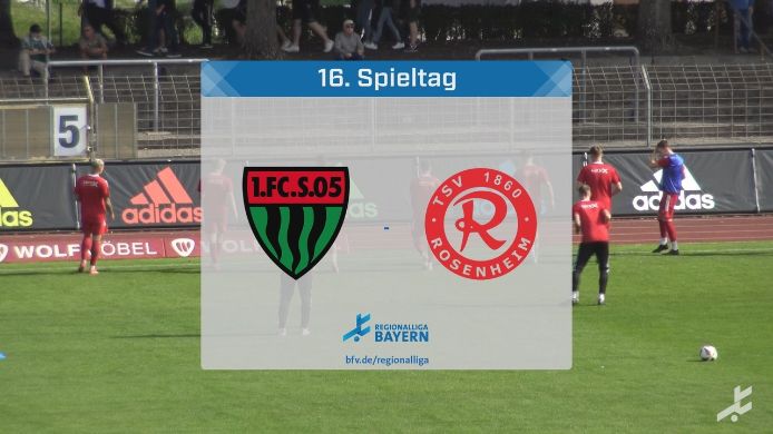 1. FC Schweinfurt - TSV 1860 Rosenheim, 8:0