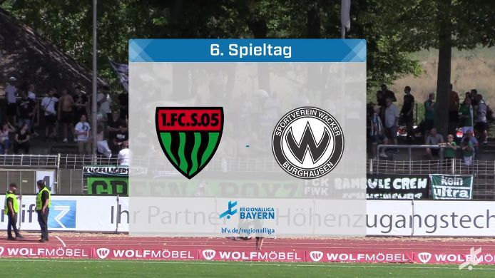 1. FC Schweinfurt 05 - SV Wacker Burghausen, 1:1