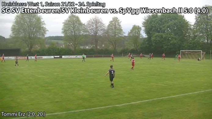 SG SV Ettenbeuren/SV Kleinbeuren - SpVgg Wiesenbach 2, 5-0