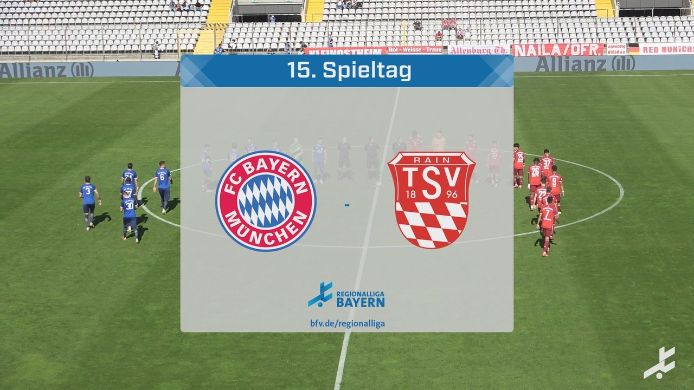 FC Bayern München II - TSV Rain/Lech, 3:1