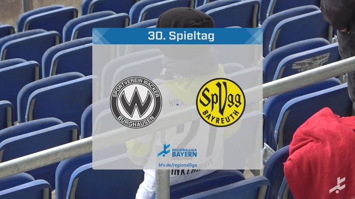 SV Wacker Burghausen - SpVgg Bayreuth, 1:1