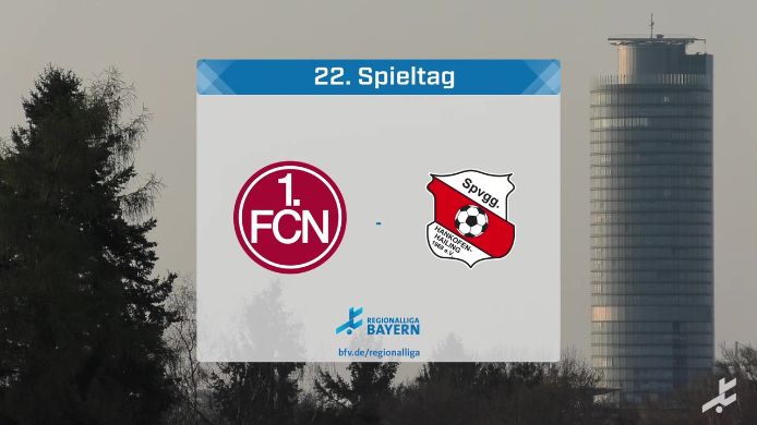 1. FC Nürnberg II - SpVgg Hankofen-Hailing, 8:1