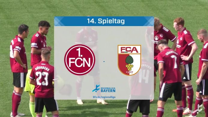 1. FC Nürnberg II - FC Augsburg II, 0:3