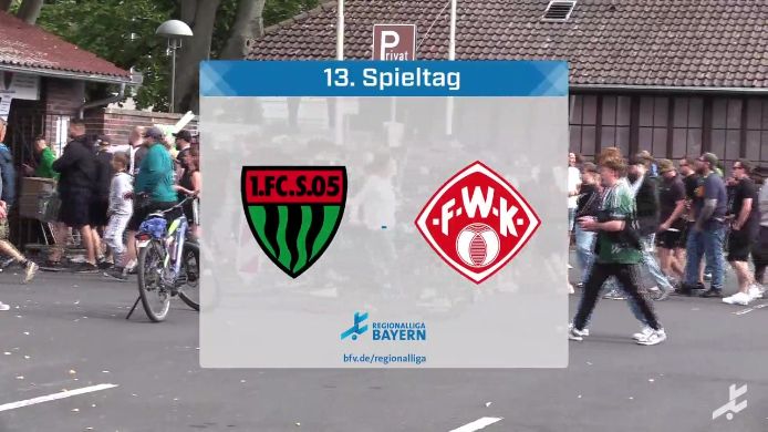 1. FC Schweinfurt 05 - FC Würzburger Kickers, 0:2