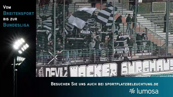 SV Wacker Burghausen - SV Viktoria Aschaffenburg, 1:1